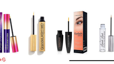 محصولات برتر بهداشتی برای تقویت مژه و ابرو