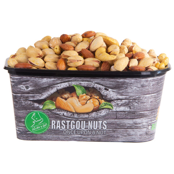 آجیل مخلوط شور اکبر راستگو- 600 گرم آجیل مخلوط شور اکبر راستگو- 600 گرم