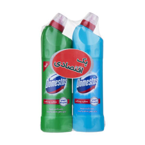 پک سفیدکننده غلیظ سطوح دامستوس مدل اکالیپتوس حجم 750 میلی لیتر به همراه سفیدکننده غلیظ سطوح دامستوس مدل مانتن حجم 750 میلی لیتر