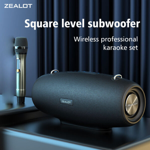 اسپیکر بلوتوثی قابل حمل زیلوت مدل S67 Karaoke